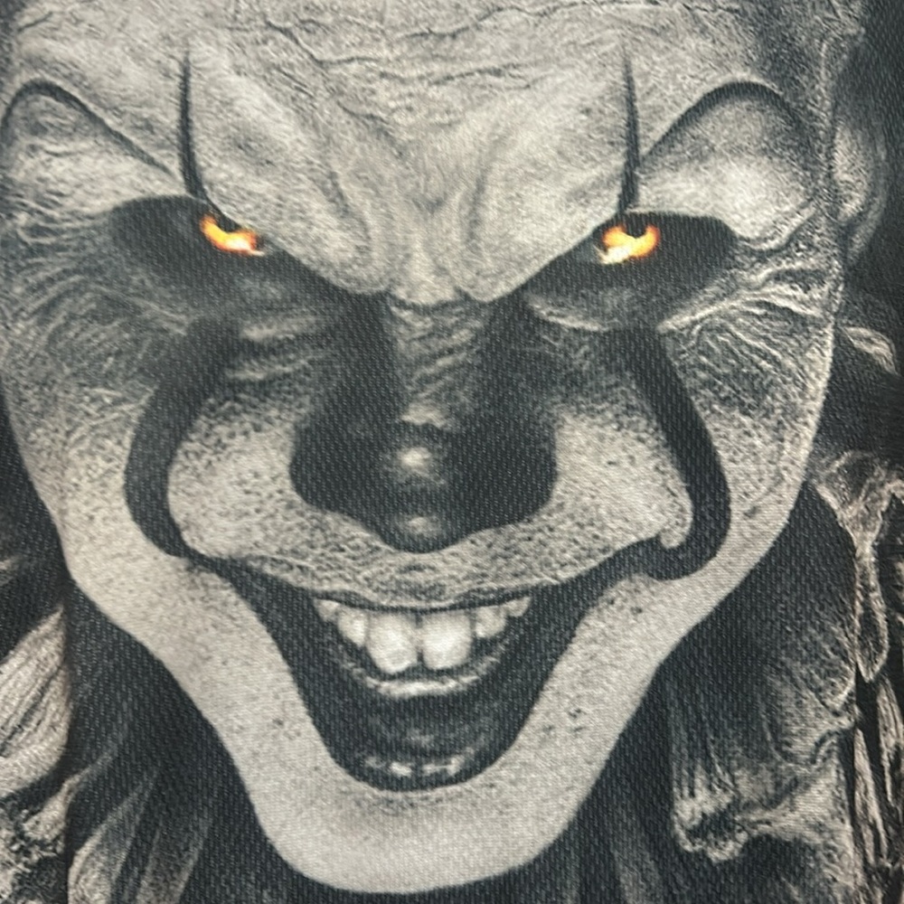 Mint clown face T-shirt